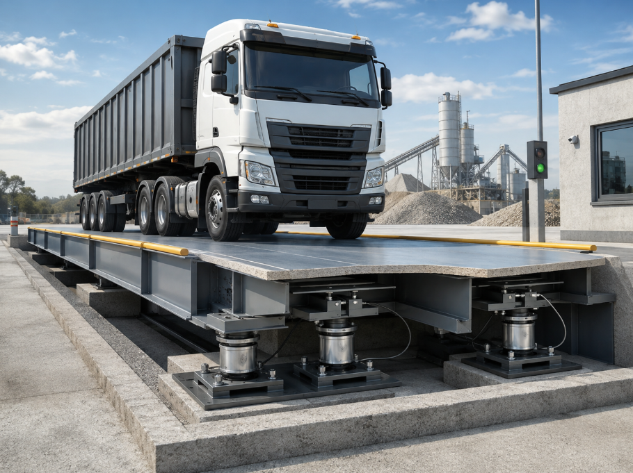Automotive weighbridge load cell