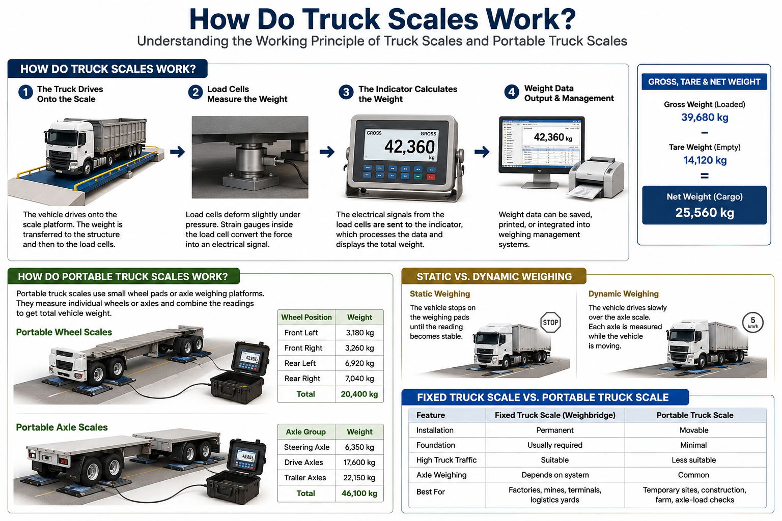 How Do Truck Scales Work?
