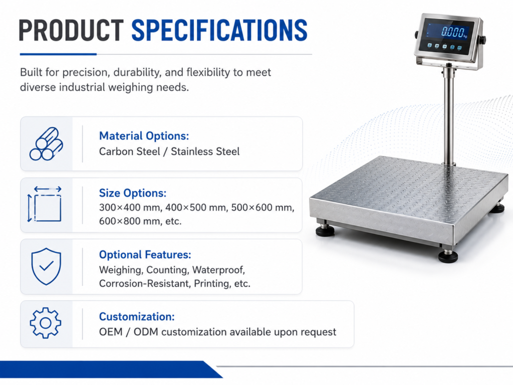 PRODUCT SPECIFICATIONS